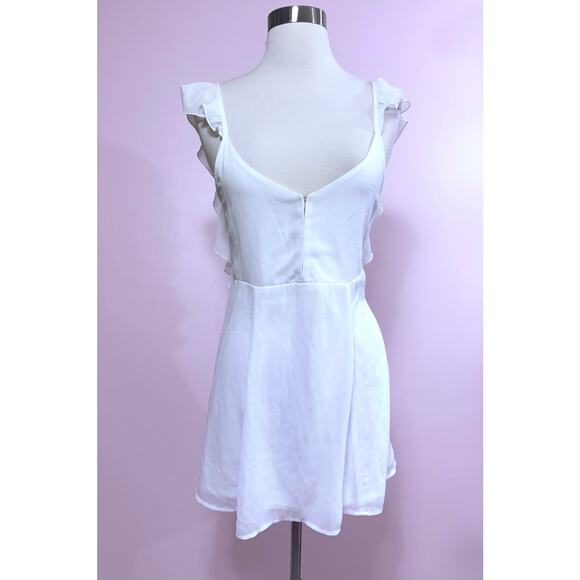 Show Me Your MuMu Delilah Mini Dress in White Size XS - Picture 1 of 4